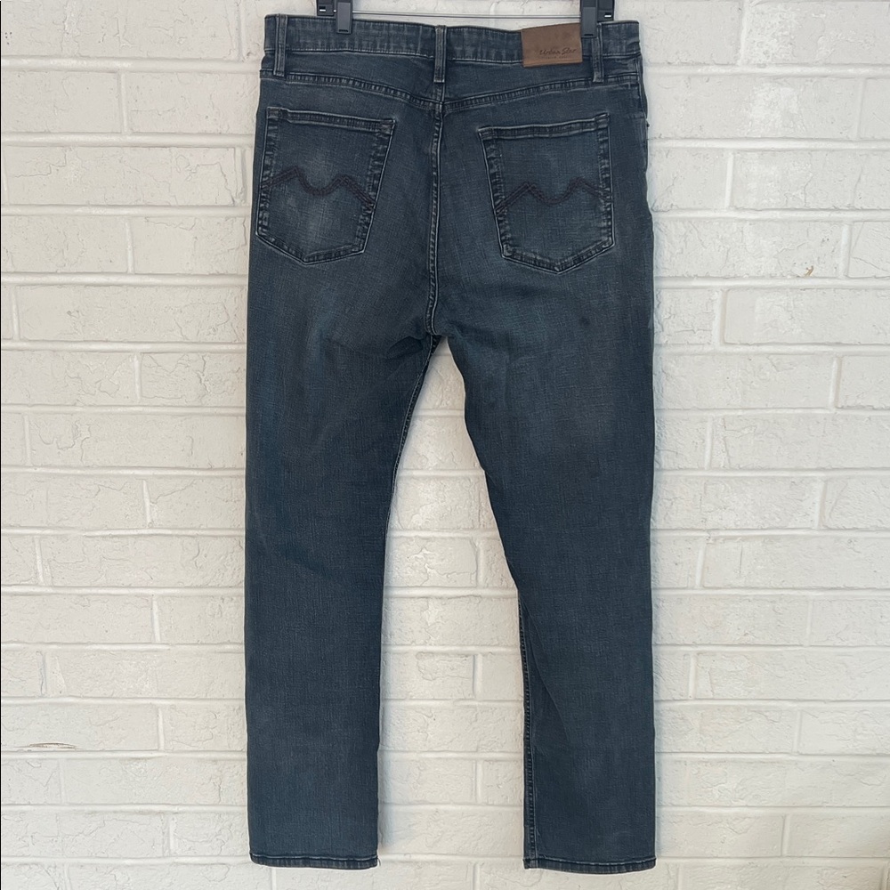 Wrangler Dark Blue Straight Jeans size 36 x 34 - Picture 5 of 11